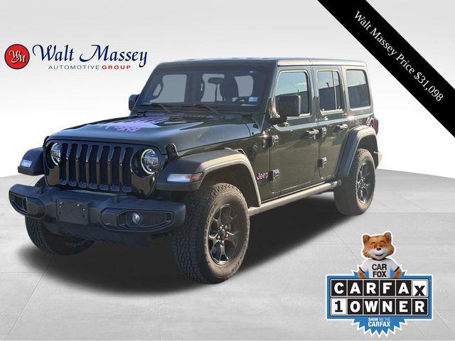 used 2021 Jeep Wrangler car, priced at $31,098