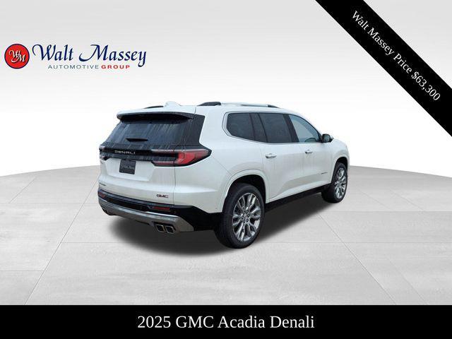 new 2025 GMC Acadia car, priced at $63,300