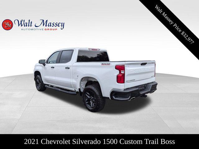 used 2021 Chevrolet Silverado 1500 car, priced at $32,977