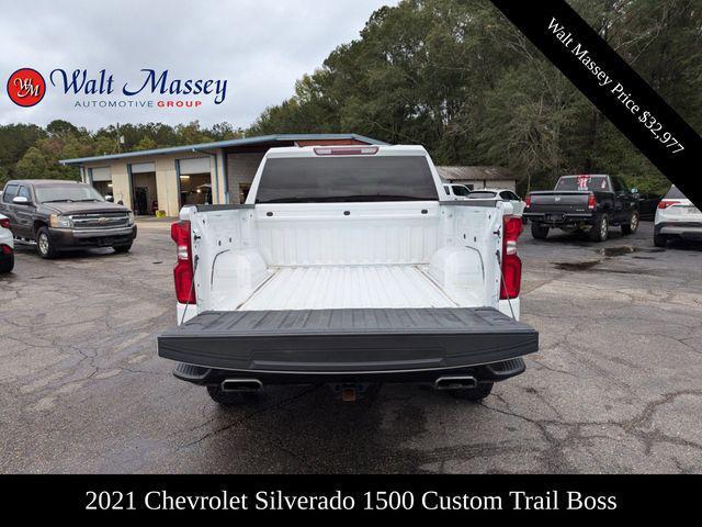 used 2021 Chevrolet Silverado 1500 car, priced at $32,977