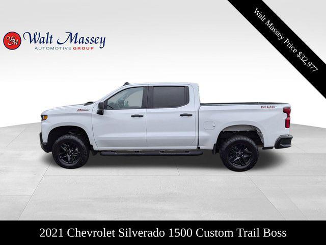 used 2021 Chevrolet Silverado 1500 car, priced at $32,977