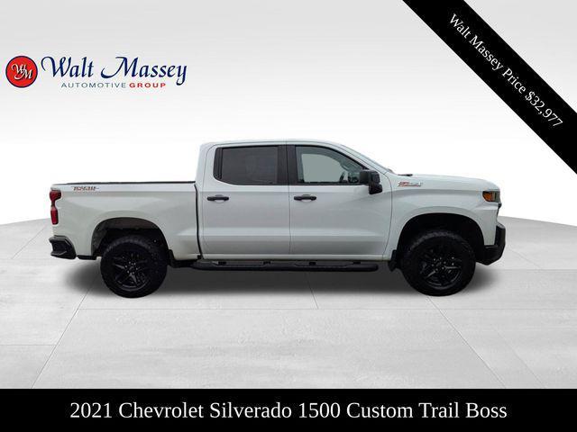 used 2021 Chevrolet Silverado 1500 car, priced at $32,977