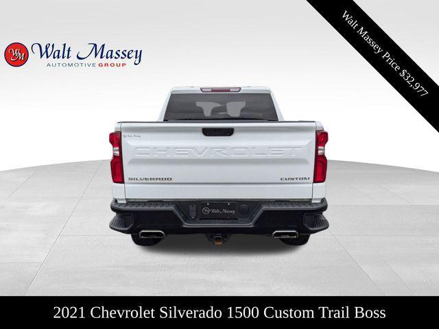 used 2021 Chevrolet Silverado 1500 car, priced at $32,977