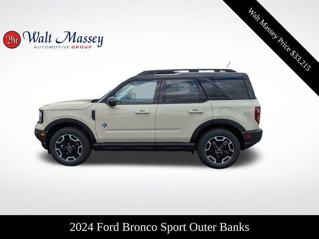 new 2024 Ford Bronco Sport car, priced at $33,215