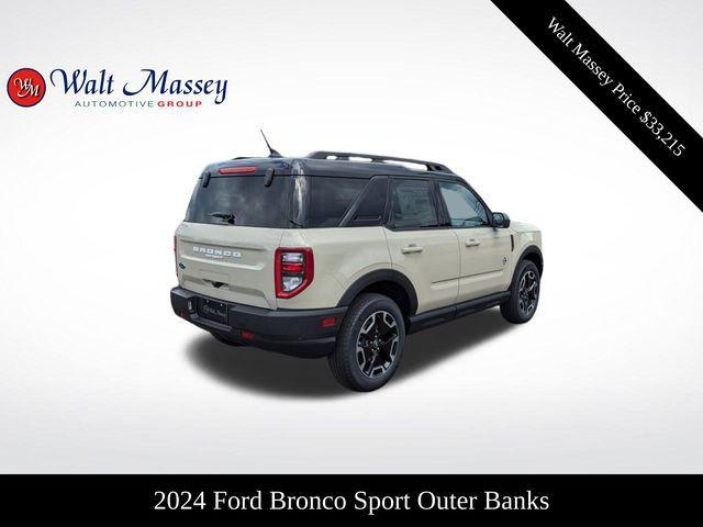 new 2024 Ford Bronco Sport car, priced at $33,215