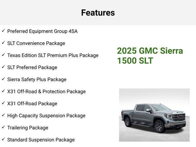 new 2025 GMC Sierra 1500 car, priced at $57,495