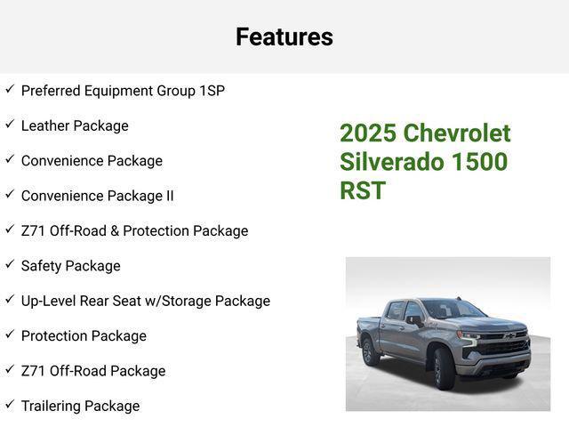 new 2025 Chevrolet Silverado 1500 car, priced at $59,108