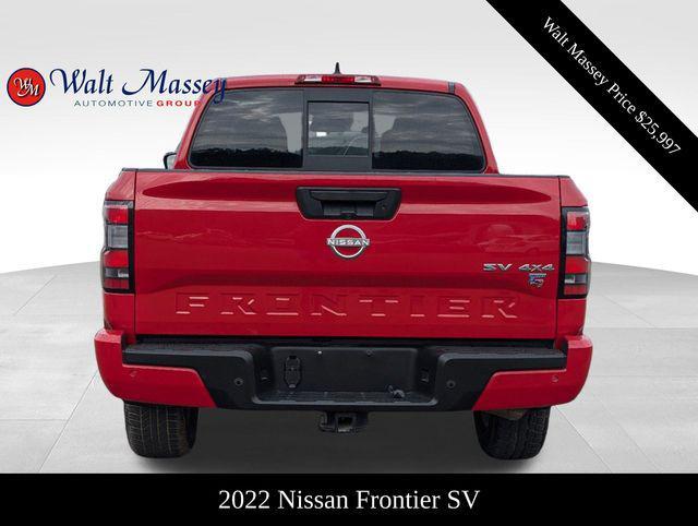 used 2022 Nissan Frontier car, priced at $24,997