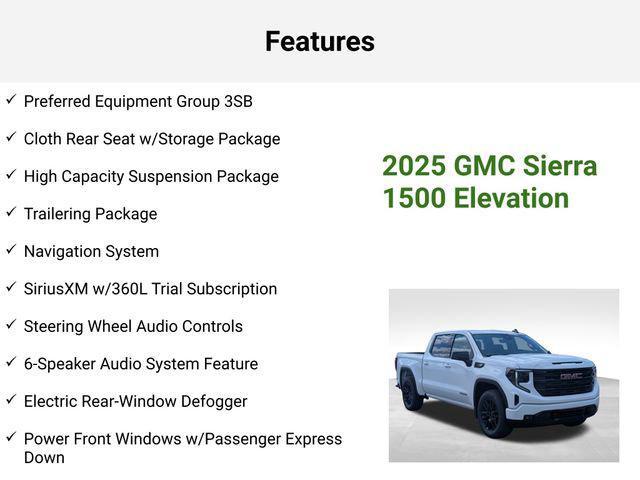 new 2025 GMC Sierra 1500 car, priced at $48,210