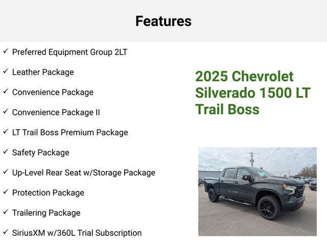 new 2025 Chevrolet Silverado 1500 car, priced at $62,466