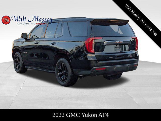 used 2022 GMC Yukon car, priced at $53,798