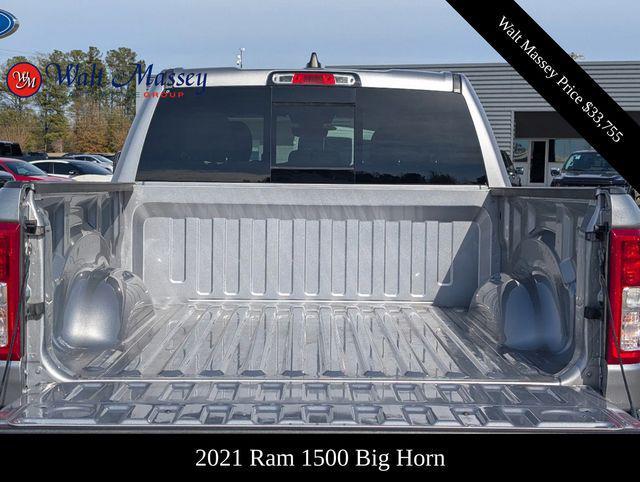 used 2021 Ram 1500 car, priced at $33,755