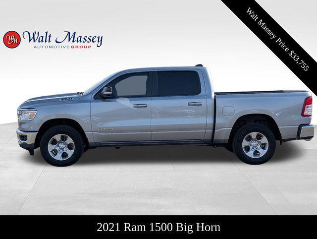 used 2021 Ram 1500 car, priced at $33,755