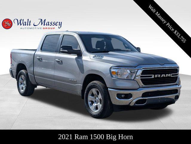 used 2021 Ram 1500 car, priced at $33,755