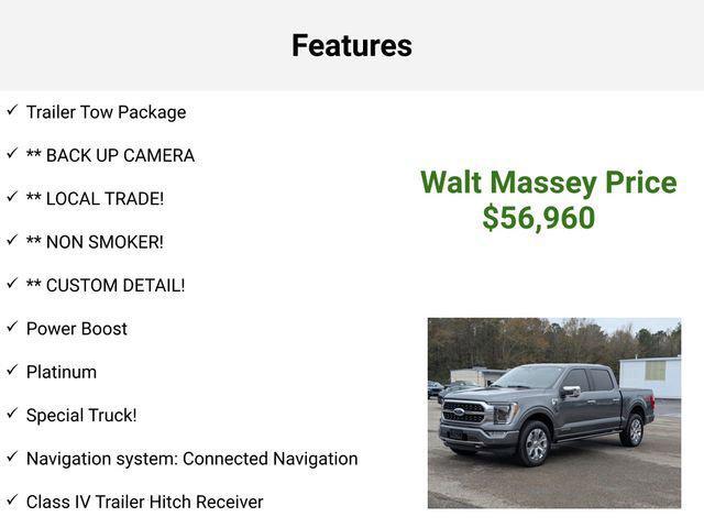 used 2023 Ford F-150 car, priced at $56,960