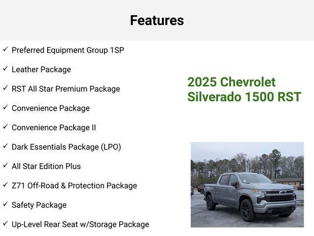 new 2025 Chevrolet Silverado 1500 car, priced at $61,795