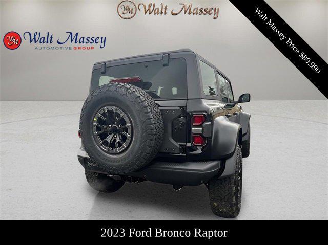 new 2023 Ford Bronco car, priced at $89,990