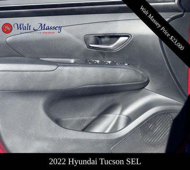 used 2022 Hyundai Tucson car, priced at $23,000