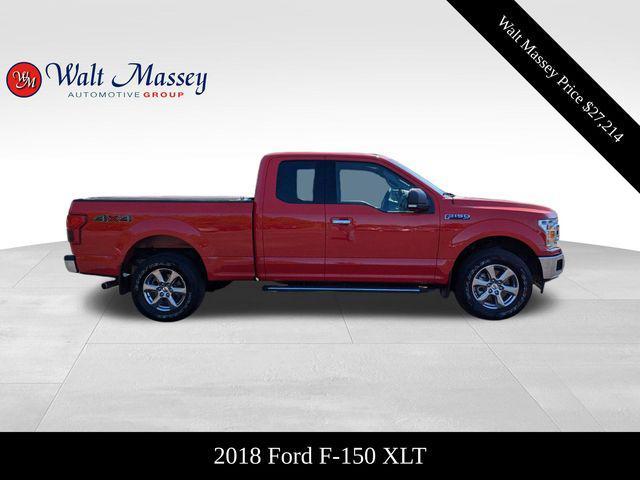 used 2018 Ford F-150 car, priced at $27,214