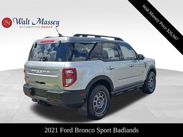 used 2021 Ford Bronco Sport car, priced at $25,797