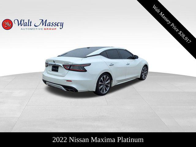 used 2022 Nissan Maxima car, priced at $28,917