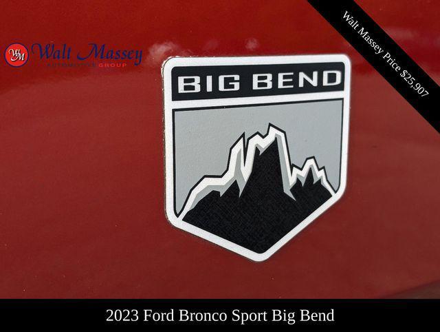 used 2023 Ford Bronco Sport car, priced at $24,997