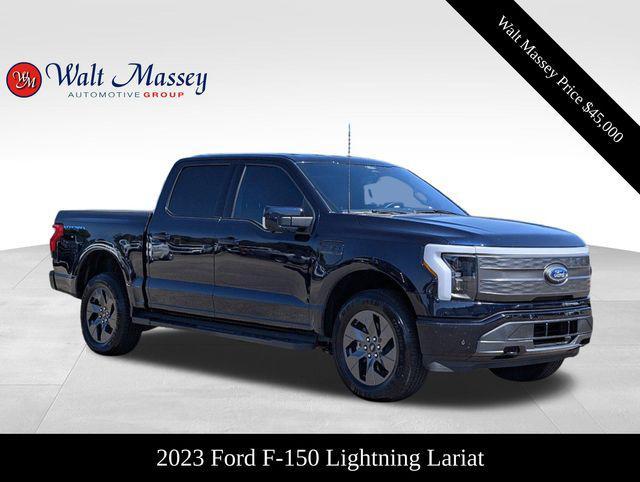 used 2023 Ford F-150 Lightning car, priced at $45,000