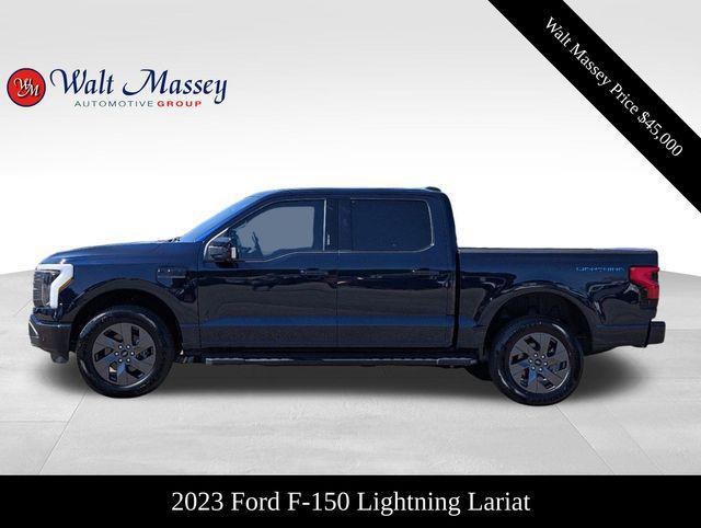 used 2023 Ford F-150 Lightning car, priced at $45,000