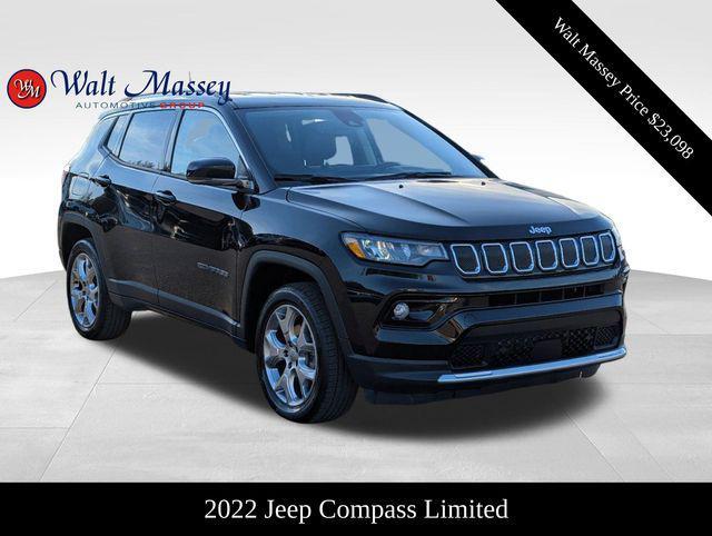 used 2022 Jeep Compass car, priced at $23,098