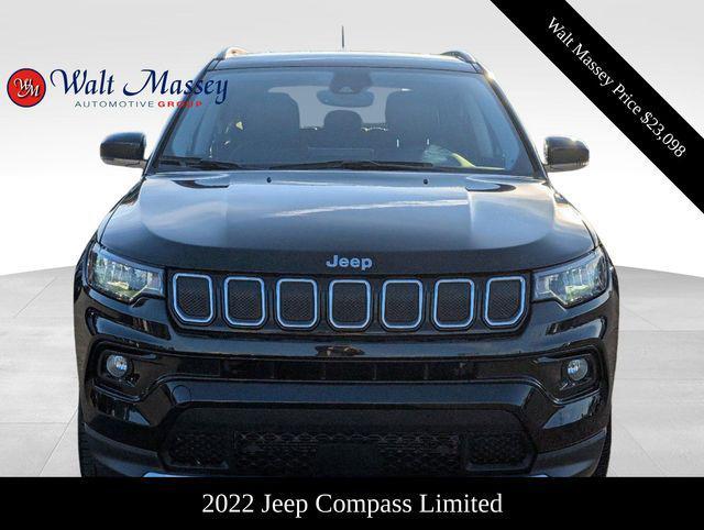 used 2022 Jeep Compass car, priced at $23,098