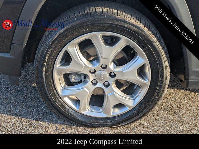 used 2022 Jeep Compass car, priced at $23,098