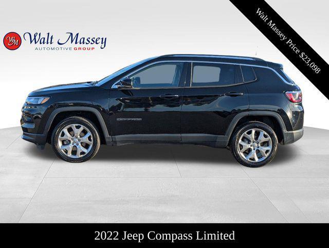 used 2022 Jeep Compass car, priced at $23,098