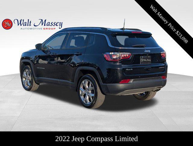 used 2022 Jeep Compass car, priced at $23,098