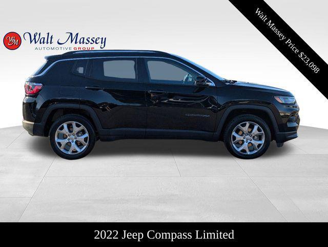 used 2022 Jeep Compass car, priced at $23,098