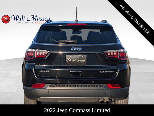 used 2022 Jeep Compass car, priced at $23,098