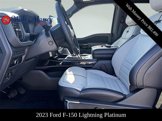 new 2023 Ford F-150 Lightning car, priced at $82,490
