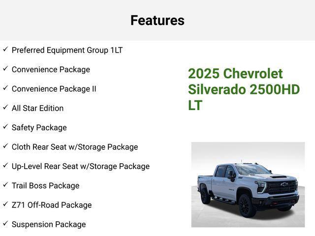 new 2025 Chevrolet Silverado 2500 car, priced at $72,074