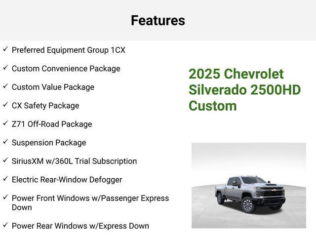 new 2025 Chevrolet Silverado 2500 car, priced at $56,577