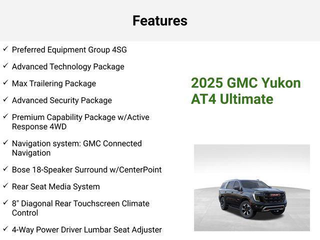 new 2025 GMC Yukon car, priced at $101,335