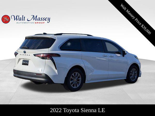 used 2022 Toyota Sienna car, priced at $29,000