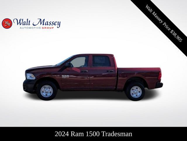 new 2024 Ram 1500 car, priced at $38,905