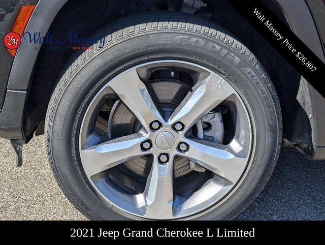 used 2021 Jeep Grand Cherokee L car, priced at $25,497