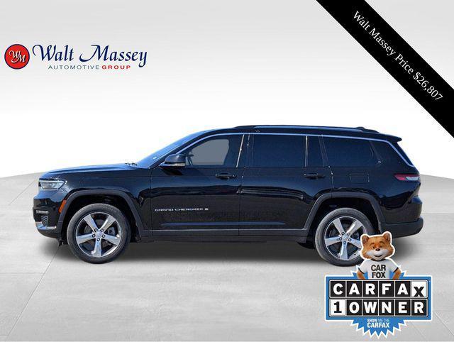 used 2021 Jeep Grand Cherokee L car, priced at $25,497