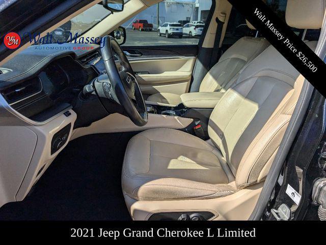 used 2021 Jeep Grand Cherokee L car, priced at $25,687