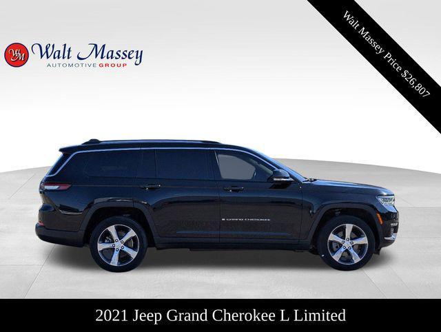 used 2021 Jeep Grand Cherokee L car, priced at $25,497