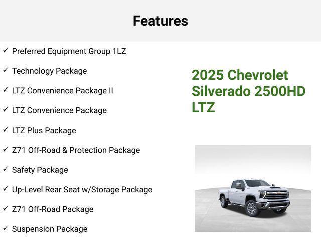 new 2025 Chevrolet Silverado 2500 car, priced at $68,365