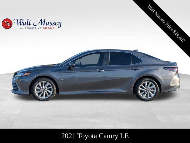 used 2021 Toyota Camry car, priced at $24,487