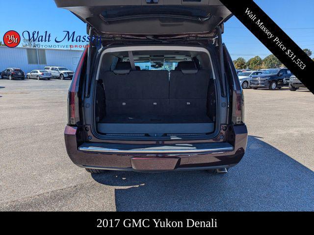 used 2017 GMC Yukon car, priced at $29,777