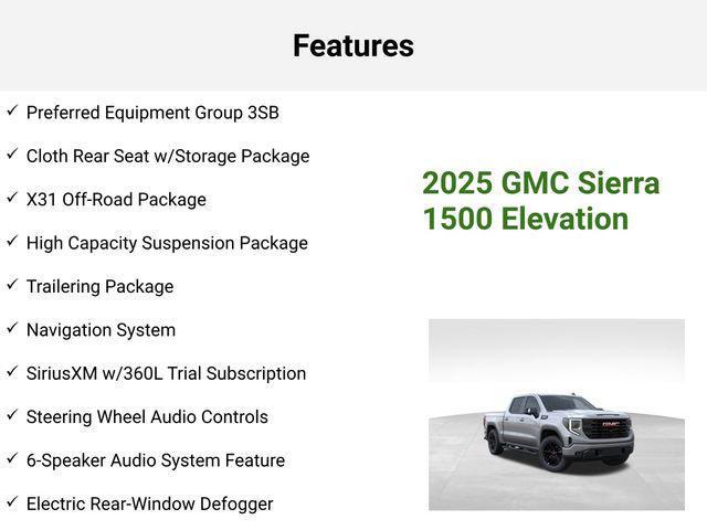 new 2025 GMC Sierra 1500 car, priced at $61,200