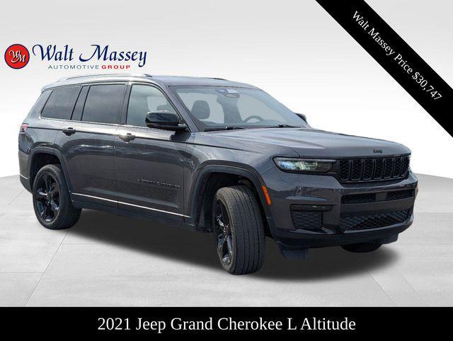 used 2021 Jeep Grand Cherokee L car, priced at $30,747